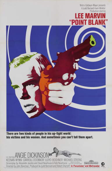 全螢幕檢視 - 查看1037POINT BLANK (1967), POSTER, US的1