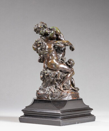 View full screen - View 1 of Lot 10. Bacchus consolant Ariane | Bacchus consoling Ariadne.