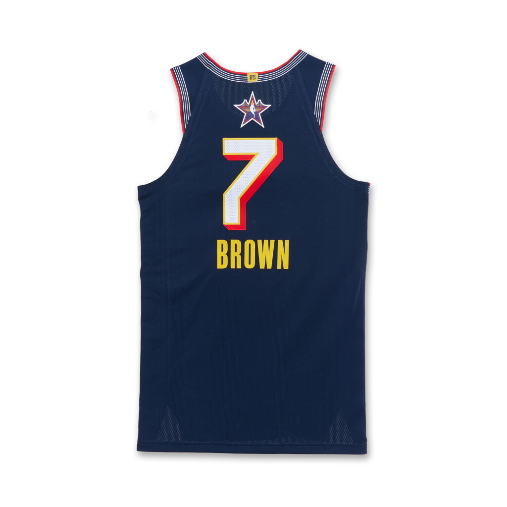View full screen - View 1 of Lot 29. Jaylen Brown ‘NBA All-Star’ Prototype Jersey.