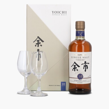 View full screen - View 1 of Lot 2101. Nikka Yoichi 10 Year 45.0 abv NV (1 Bottle 70cl).