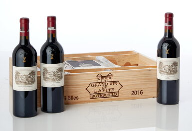 View full screen - View 1 of Lot 3161. Château Lafite 2016 (6 BT).