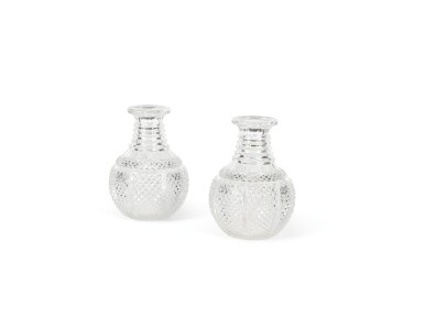 View full screen - View 1 of Lot 79. A SET OF EIGHTEEN REGENCY CUT-GLASS CARAFES, CIRCA 1820.