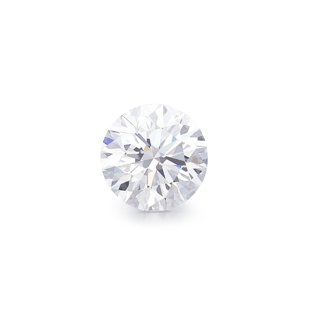 View full screen - View 1 of Lot 215. Unmounted Diamond | 5.05克拉 圓形 D色 完美無瑕 鑽石.