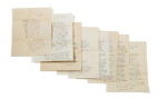 10 lettres autographes signées au sculpteur Joseph Constantinovsky, dit Constant. Genève 1952-1953.