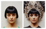 Natalia (before), Paris and Natalia (after), Paris (2 photographs)
