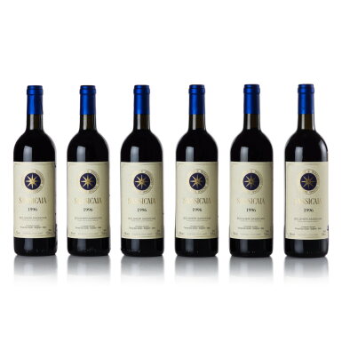 View full screen - View 1 of Lot 551. Sassicaia 1996 (12 BT).