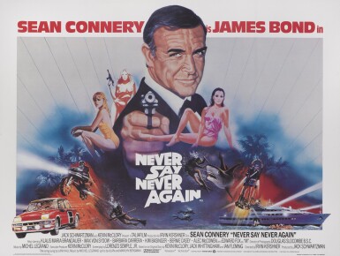 View full screen - View 1 of Lot 121. Never Say Never Again (1983), poster, British.
