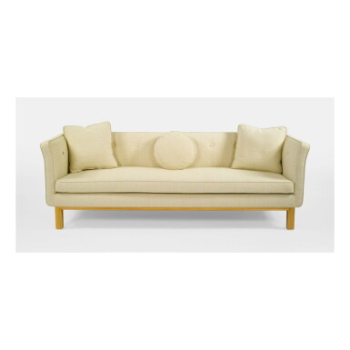 View full screen - View 1 of Lot 272. EDWARD WORMLEY | AN EARLY AND RARE SOFA, MODEL NO. 4623.