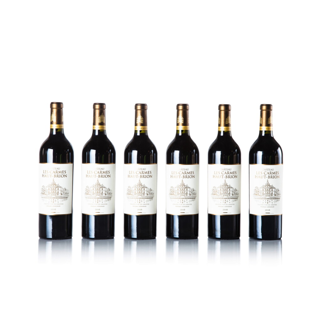 View full screen - View 1 of Lot 348. Château Les Carmes Haut Brion 2016 (6 BT).