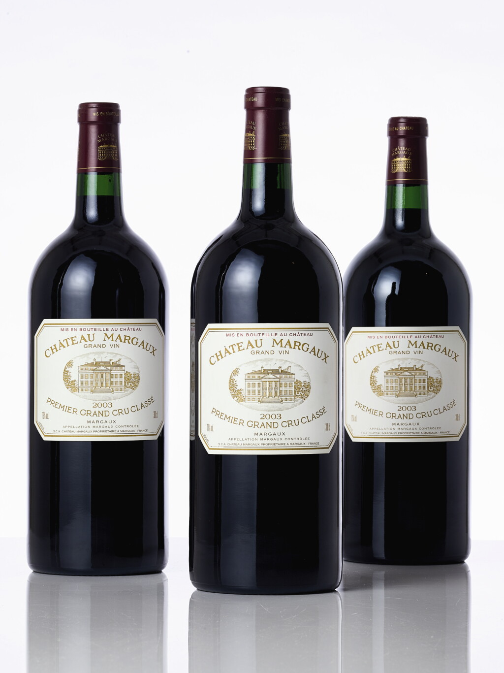 View full screen - View 1 of Lot 6127. Château Margaux 2003 (3 DM).