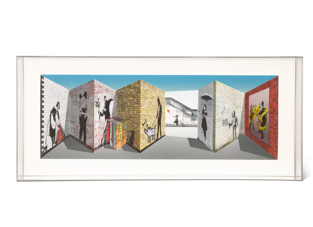 View full screen - View 1 of Lot 196. PATRICK HUGHES | BANKSY.
