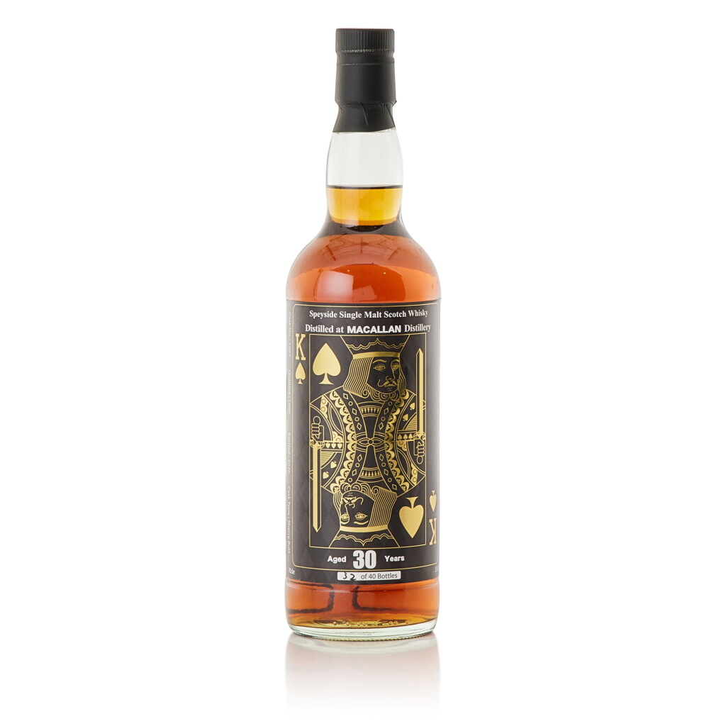 View full screen - View 1 of Lot 250. Macallan Kings Wine Cellar 30 Year Old Cask #1097 53.4 abv 1990 (1 BT70).