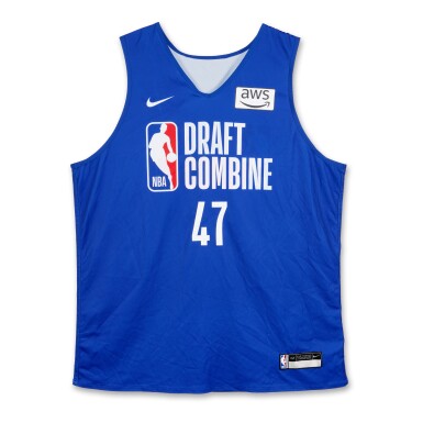 View full screen - View 1 of Lot 1. AJ Dybantsa 2026 NBA Draft Combine Worn Jersey.