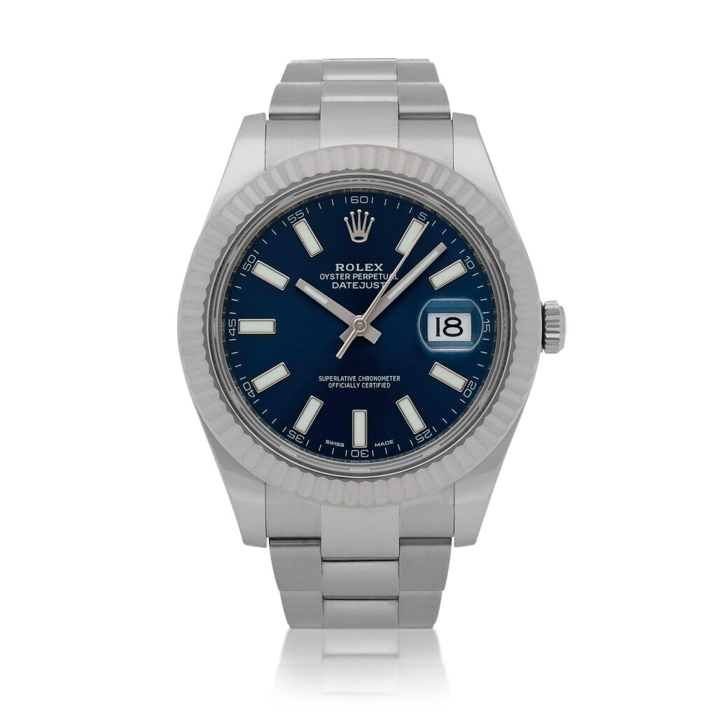 View full screen - View 1 of Lot 421. Datejust II, Ref. 116334 Stainless steel and white gold wristwatch with date and bracelet Circa 2016 | 勞力士 116334型號「Datejust II」精鋼及白金鍊帶腕錶備日期顯示,年份約2016.