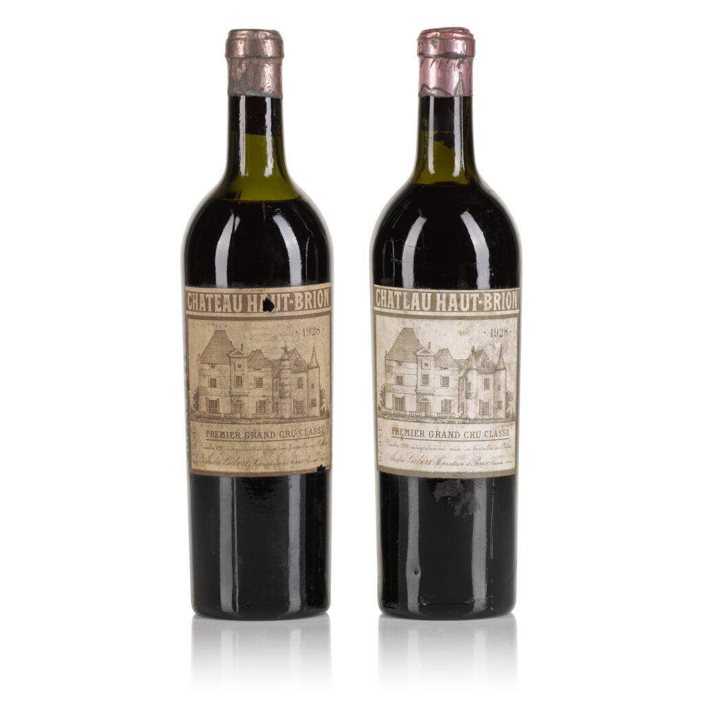 View full screen - View 1 of Lot 1001. Château Haut Brion 1928 (2 BT).