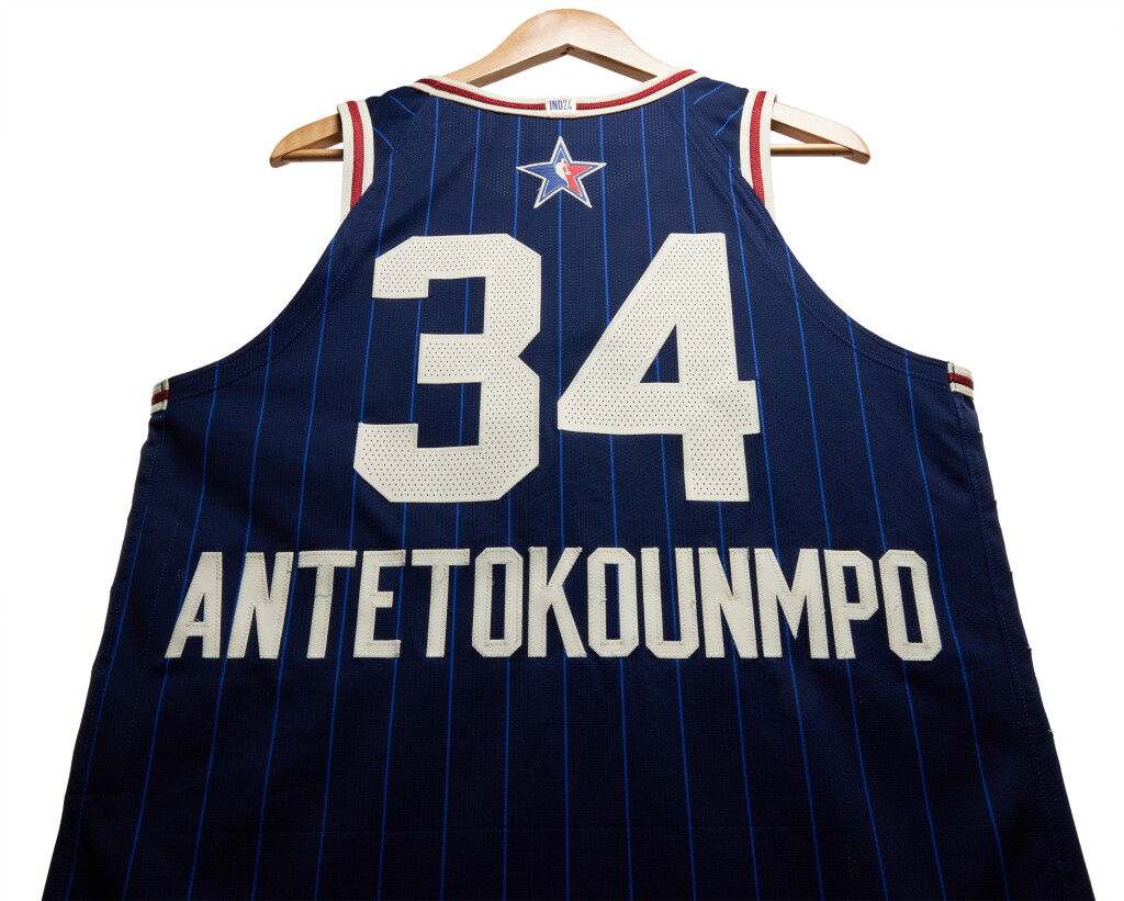 View full screen - View 1 of Lot 8. Giannis Antetokounmpo Game Worn ‘NBA All-Star Game’ Complete Uniform .