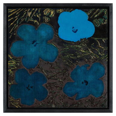 View full screen - View 1 of Lot 110. Warhol Flower #7.