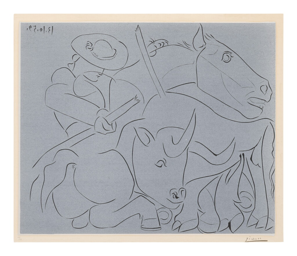 View full screen - View 1 of Lot 91. PABLO PICASSO | LA PIQUE CASSÉE (BLOCH 921; BAER 1244).