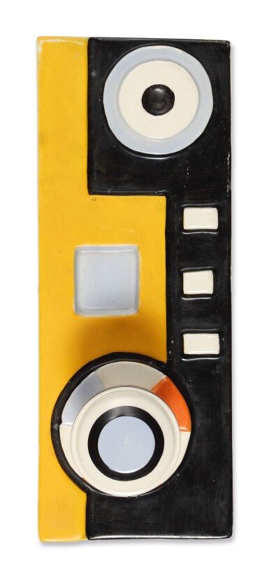 View full screen - View 1 of Lot 45. AFTER FERNAND LÉGER | POIGNÉE DE PORTE ET ESCUTCHEON.