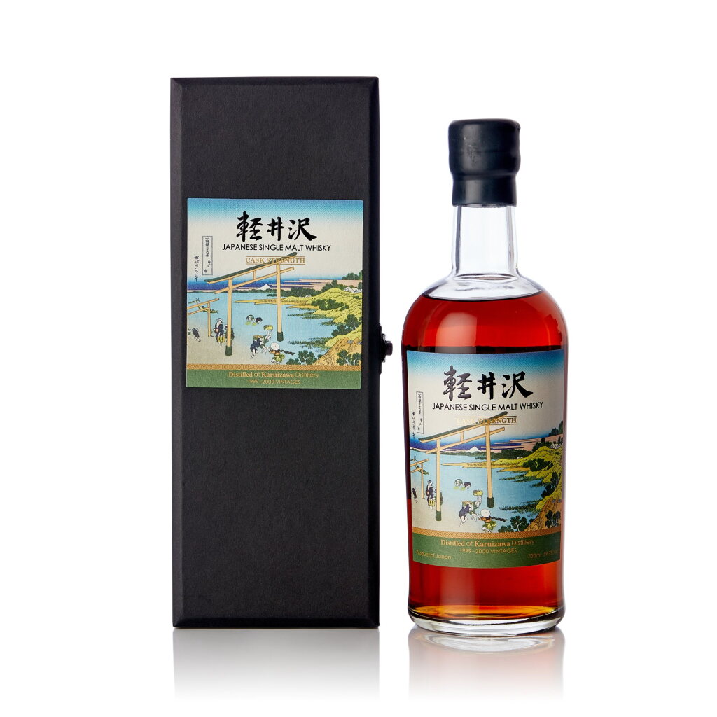 View full screen - View 1 of Lot 1030. 輕井澤 "冨嶽三十六景" 系列 Karuizawa 36 Views of Mount Fuji 7th Release 59.2 abv NV (1 BT70).