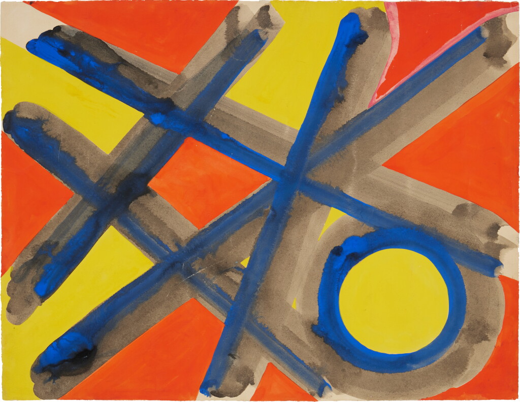 View full screen - View 1 of Lot 16. Jaune, Bleu, Rouge.