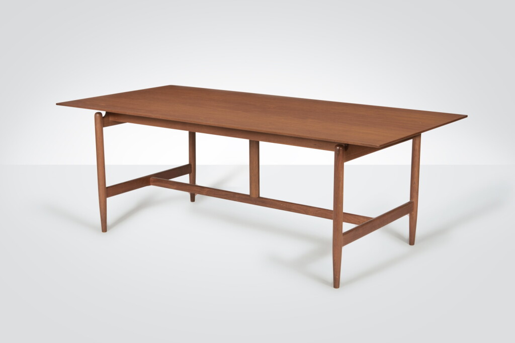 View full screen - View 1 of Lot 85. "Kaufmann" Dining Table.