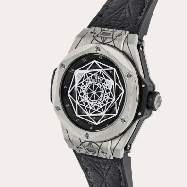 View full screen - View 1 of Lot 364. Big Bang Sang Bleu, Reference 415.NX.1112.VR.MXM16 | A limited edition titanium wristwatch | Circa 2017.