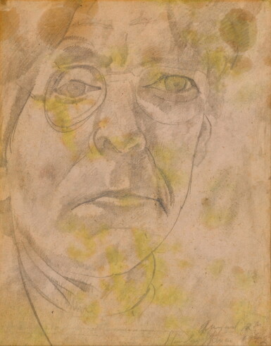 View full screen - View 1 of Lot 225. Self Portrait.