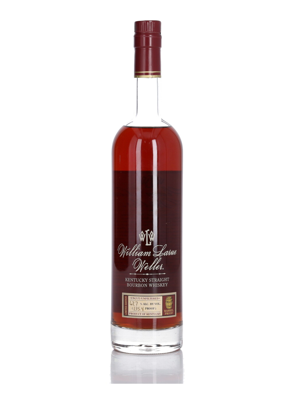 View full screen - View 1 of Lot 280. William Larue Weller 2016 Release 135.4 Proof 2003 (1 Bottle 75cl).