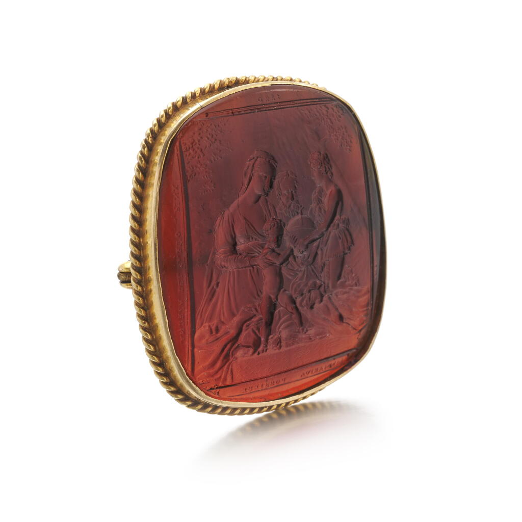 View full screen - View 1 of Lot 2. Vitrum Pastae Brooch | Spilla in pastae vitree Giovanni Beltrami.