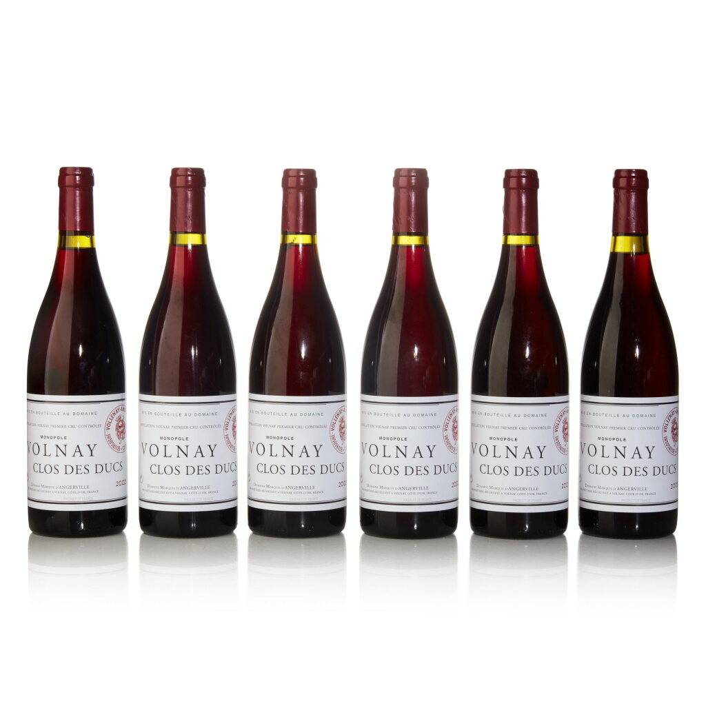 View full screen - View 1 of Lot 63. Volnay, Clos des Ducs 2002 Marquis d'Angerville (12 BT).