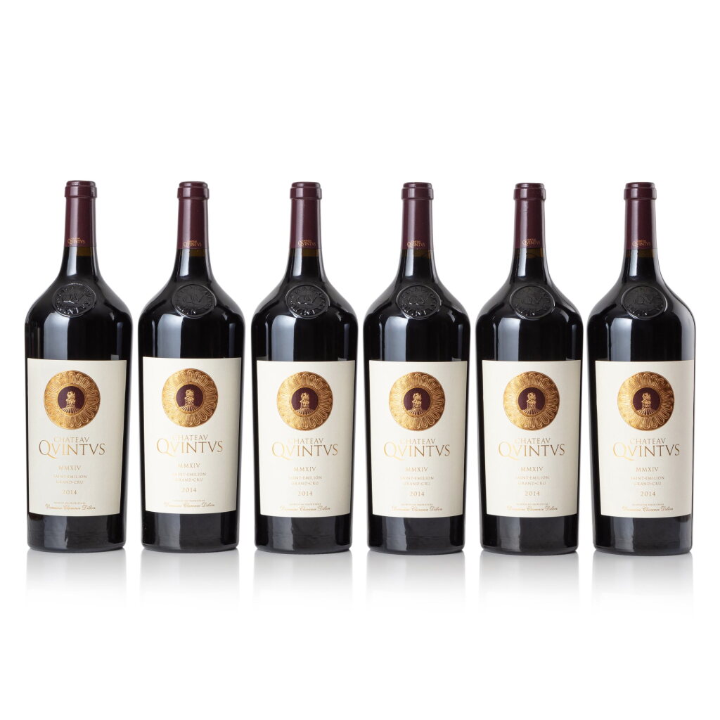 View full screen - View 1 of Lot 324. Château Quintus 2014 (6 MAG).