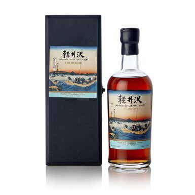 View full screen - View 1 of Lot 1005. 輕井澤 "冨嶽三十六景" 系列 Karuizawa 36 Views of Mount Fuji 32nd Release 60.9 abv NV (1 BT70).