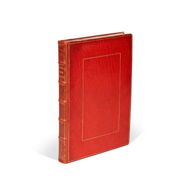 View full screen - View 1 of Lot 125. J.W. von Goethe | Tasso, 1913, Doves Press, one of 12 copies on vellum with gold initials.