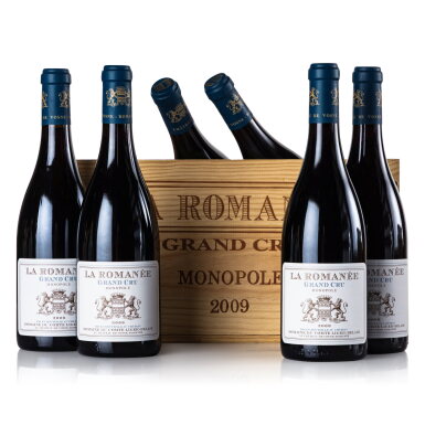 View full screen - View 1 of Lot 8. La Romanée 2009 Domaine du Comte Liger-Belair (6 BT).