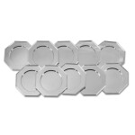 Set of Eleven Silver Dinner Plates, Tiffany & Co., New York, 20th Century