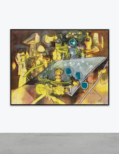 View full screen - View 1 of Lot 127. ROBERTO MATTA | PING PONG MAO.