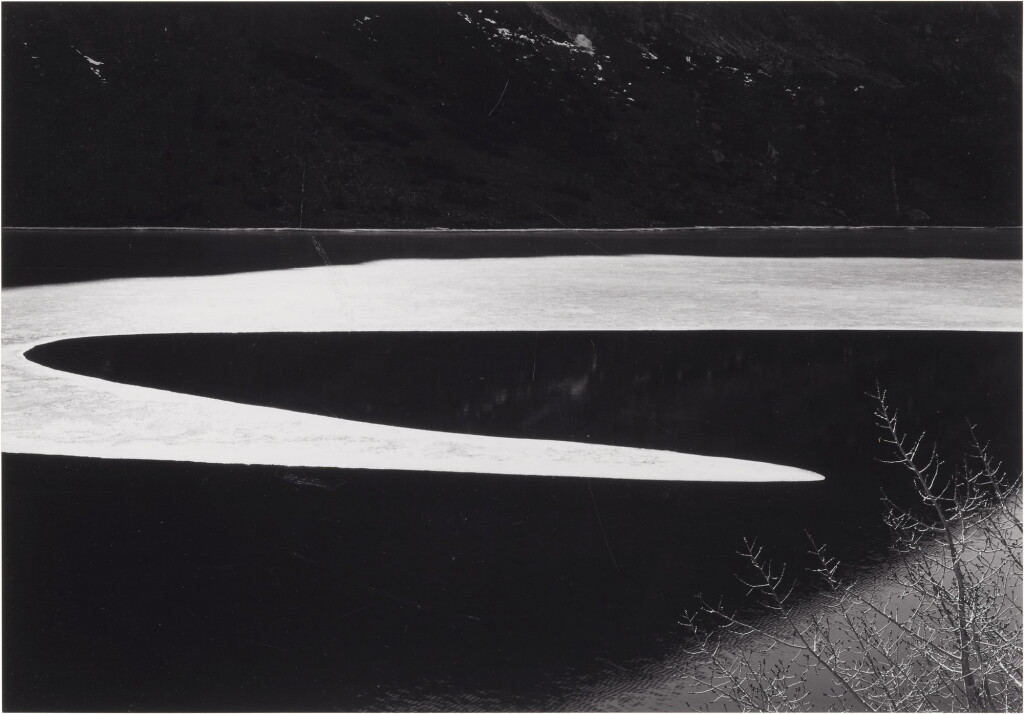 View full screen - View 1 of Lot 61. ANSEL ADAMS | ICE ON ELLERY LAKE, SIERRA NEVADA, CALIFORNIA.