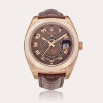Reference 326135 Sky-Dweller | A pink gold automatic annual calendar dual time wristwatch, Circa 2013