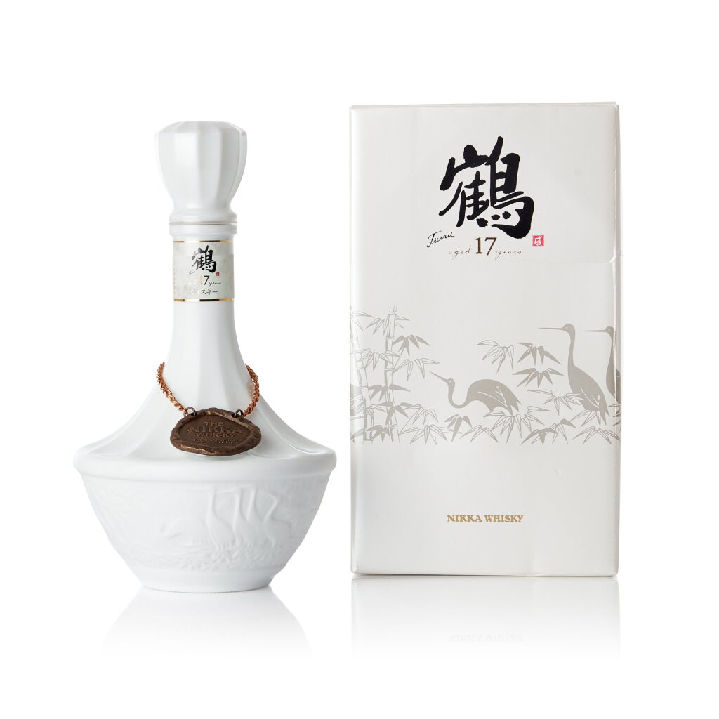 View full screen - View 1 of Lot 1715. 鶴 Nikka Tsuru 17 Year Old Ceramic Decanter 43.0 abv NV (1 BT70).