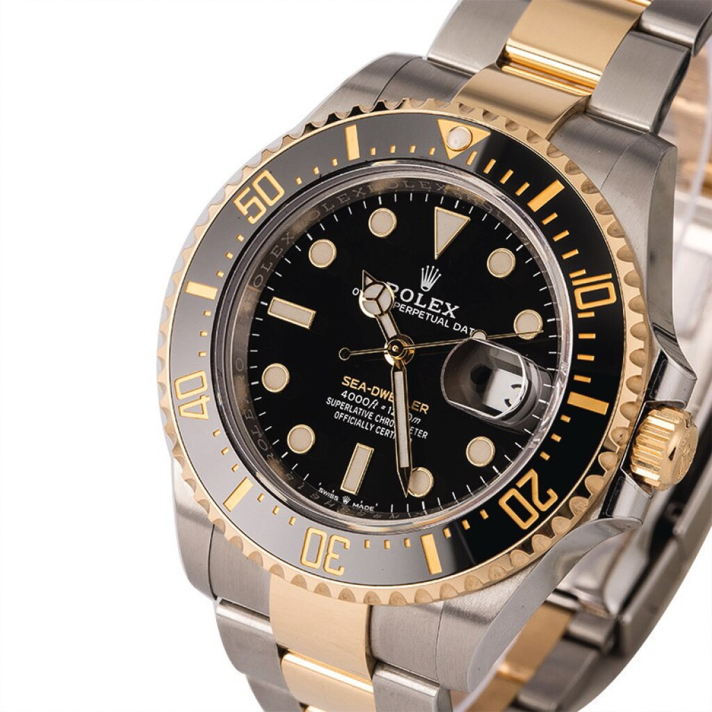 View full screen - View 1 of Lot 5. ROLEX | Sea-Dweller, Ref. 126603, A Stainless Steel and Yellow Gold Wristwatch with Bracelet, Circa 2019.