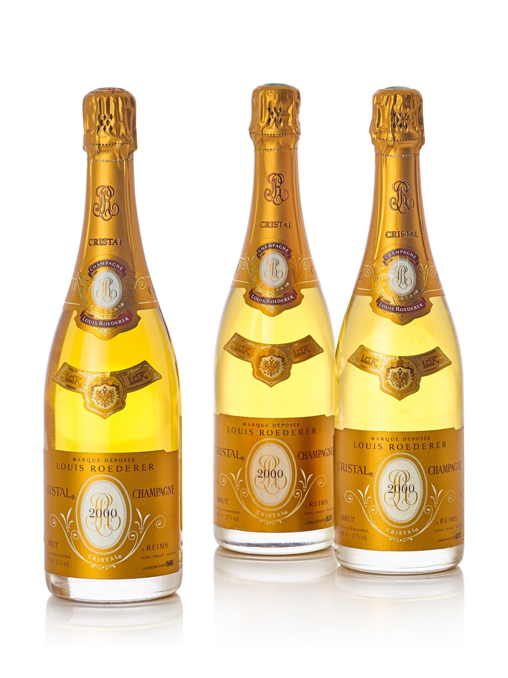 View full screen - View 1 of Lot 8144. Louis Roederer, Cristal Brut 2000 (6 BT).