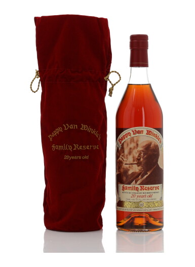 View full screen - View 1 of Lot 85. Pappy Van Winkle's 20 Year Old Family Reserve 90.4 Proof NV (1 BT 75cl).