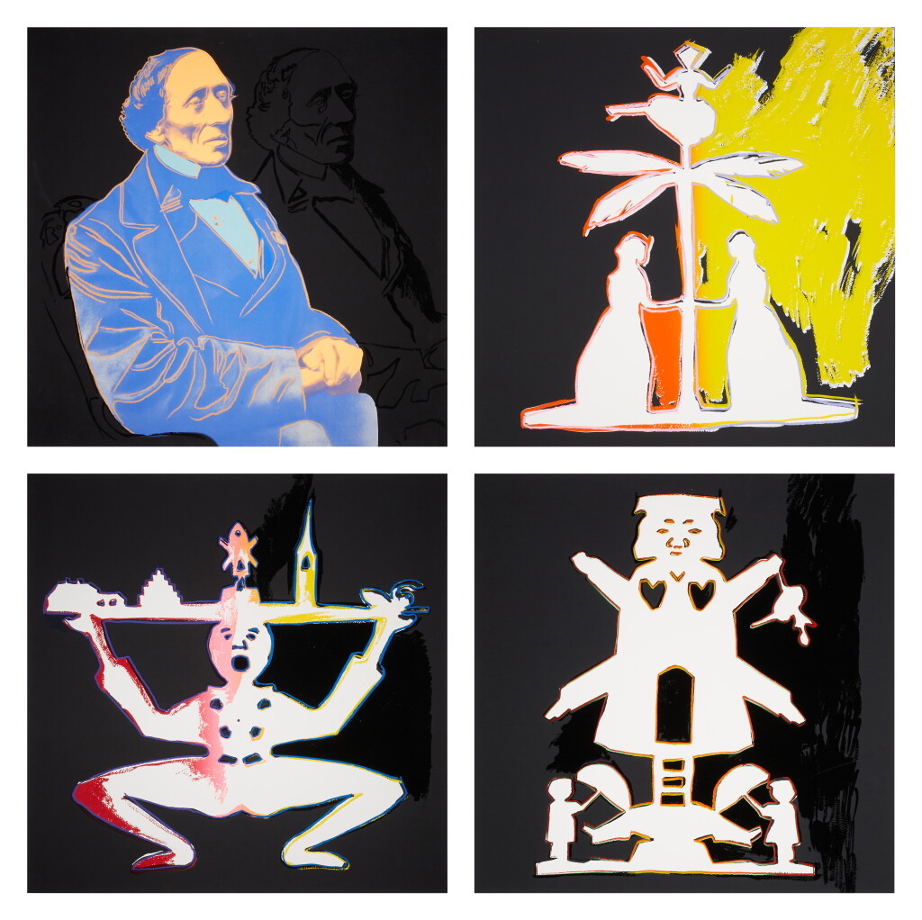 View full screen - View 1 of Lot 14. Hans Christian Andersen (F. & S. II.398-401).