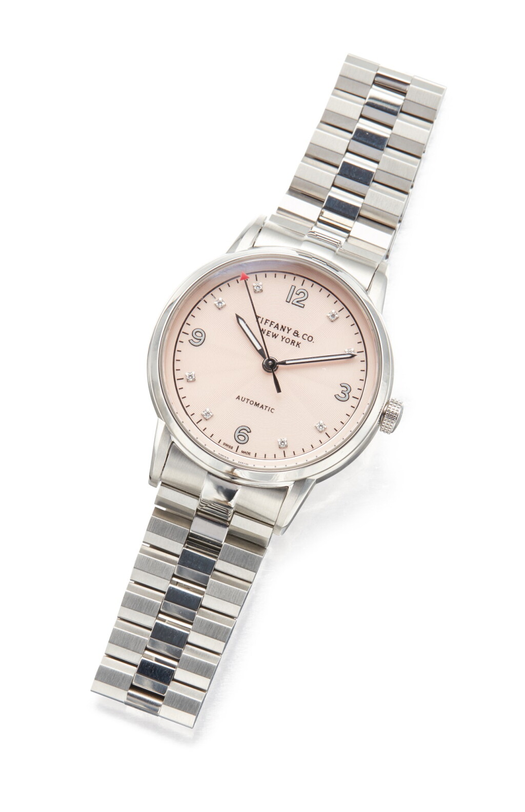 View full screen - View 1 of Lot 41. STAINLESS STEEL AND DIAMOND CT60 WRISTWATCH, TIFFANY & CO..