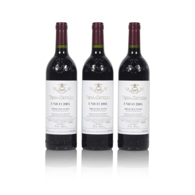 View full screen - View 1 of Lot 340. Vega Sicilia 'Unico' 2004 (3 BT).