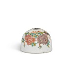 A small famille rose waterpot, Qing dynasty, 19th century | 清十九世紀 五彩花卉紋水盂
