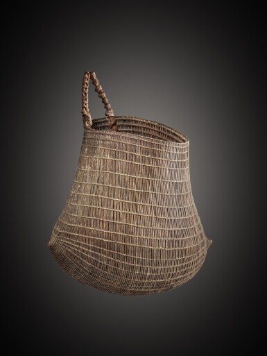 View full screen - View 1 of Lot 16. A Bi-Cornual Basket or Jawun, North East Queensland.