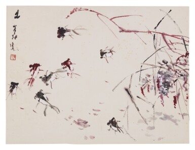 View full screen - View 1 of Lot 64. CHEN WEN HSI | GOLDFISH.
