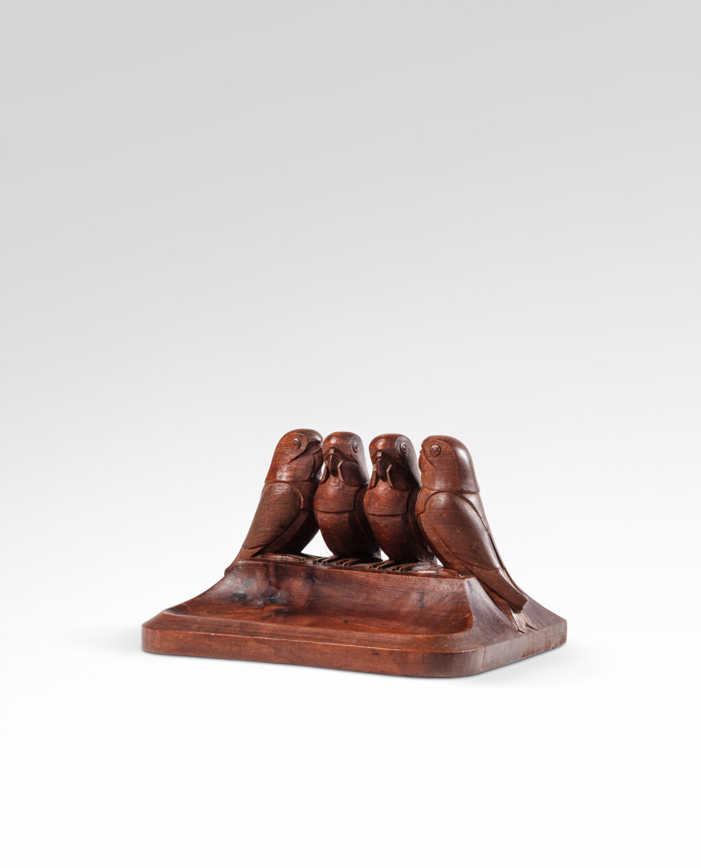 View full screen - View 1 of Lot 58. Unique Perruches, pencil tray.